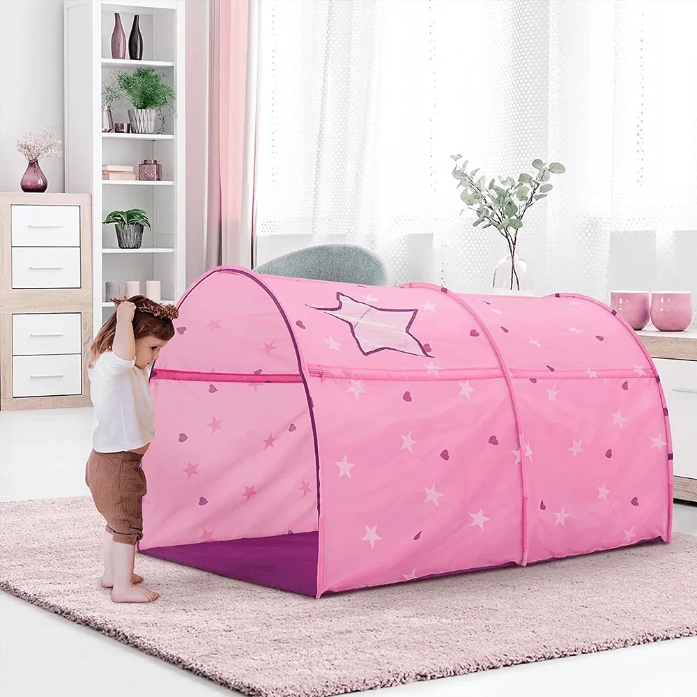 Starry Sky Bed Tent for Kids, Perfect transition from crib to twin bed