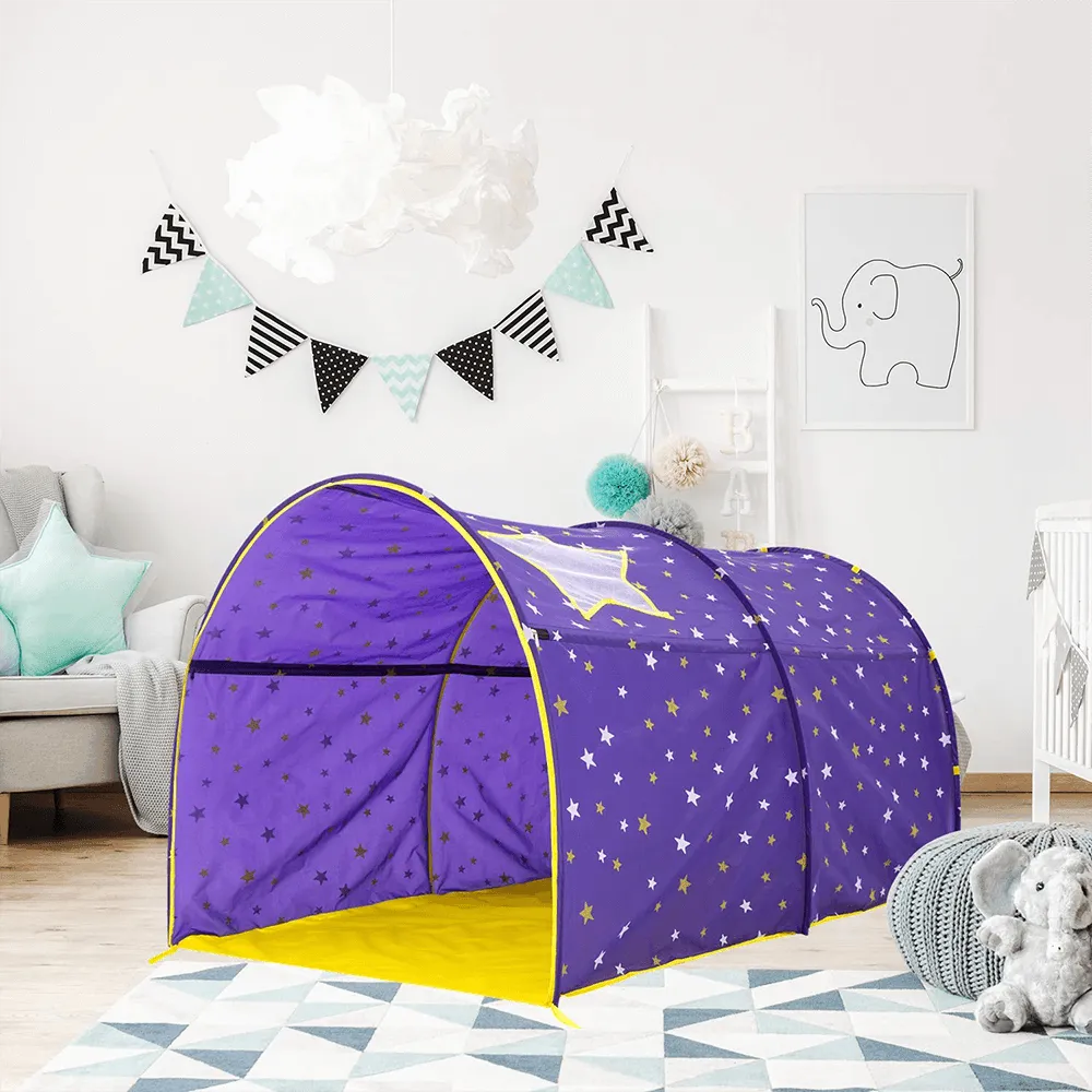 Starry Sky Bed Tent for Kids, Perfect transition from crib to twin bed