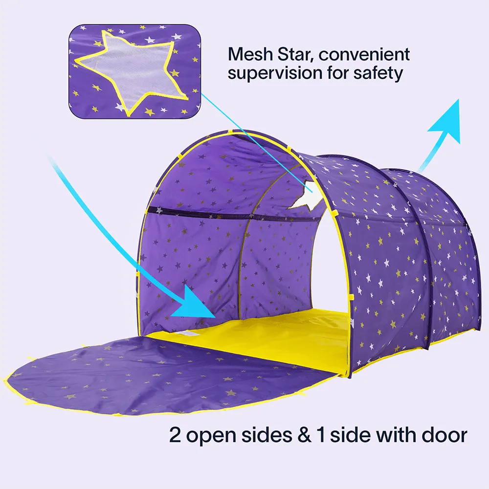 Starry Sky Bed Tent for Kids, Perfect transition from crib to twin bed