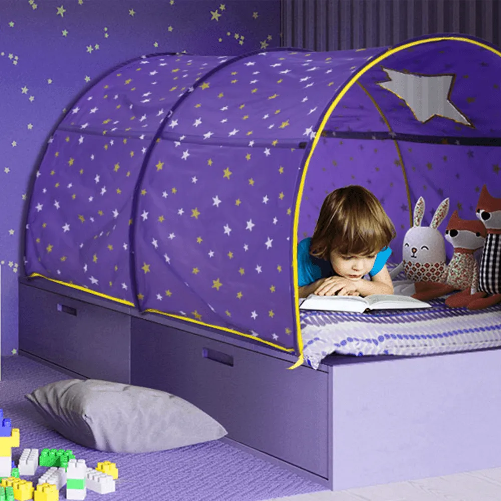 Starry Sky Bed Tent for Kids, Perfect transition from crib to twin bed