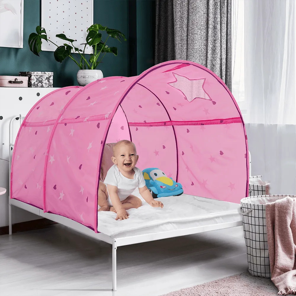 Starry Sky Bed Tent for Kids, Perfect transition from crib to twin bed