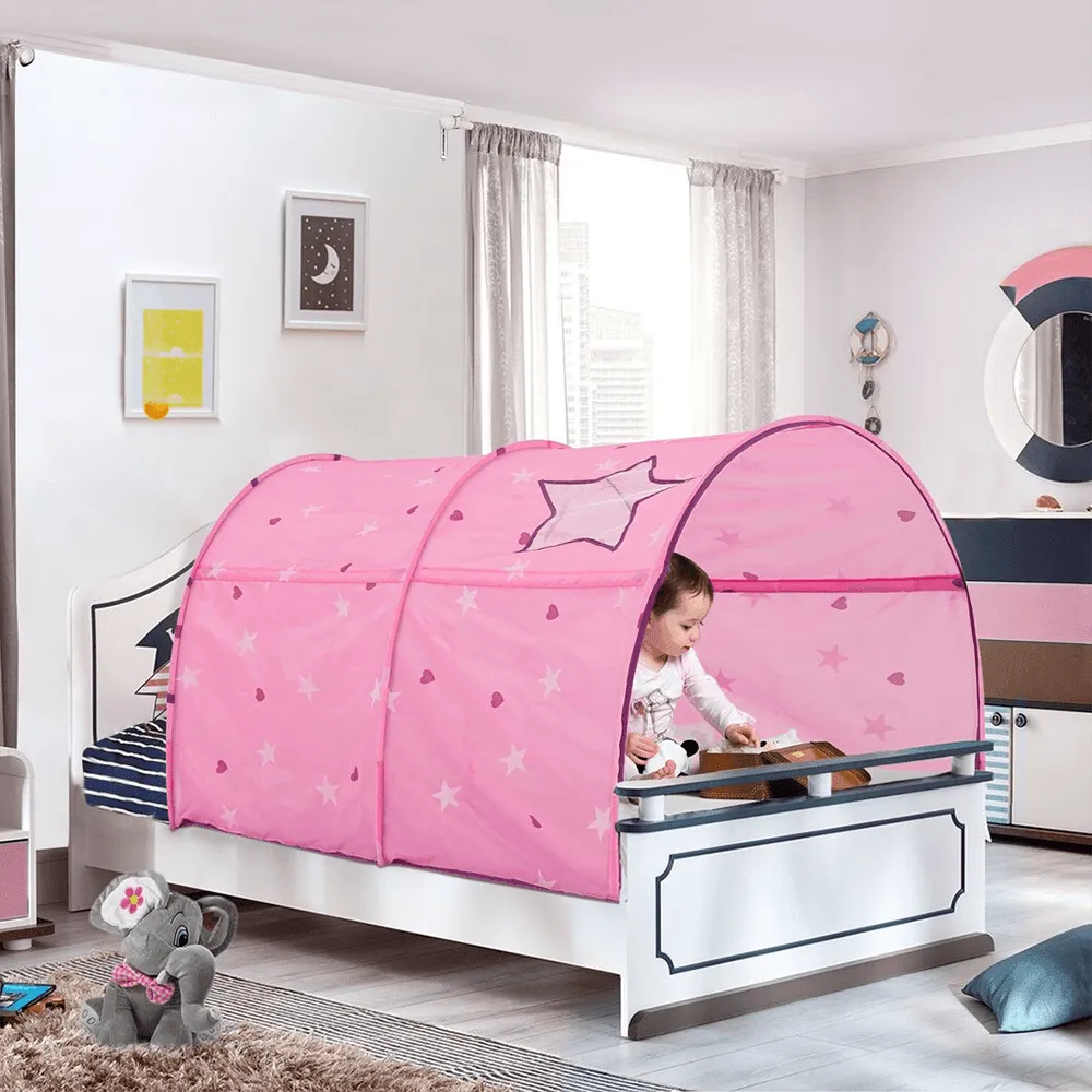 Starry Sky Bed Tent for Kids, Perfect transition from crib to twin bed