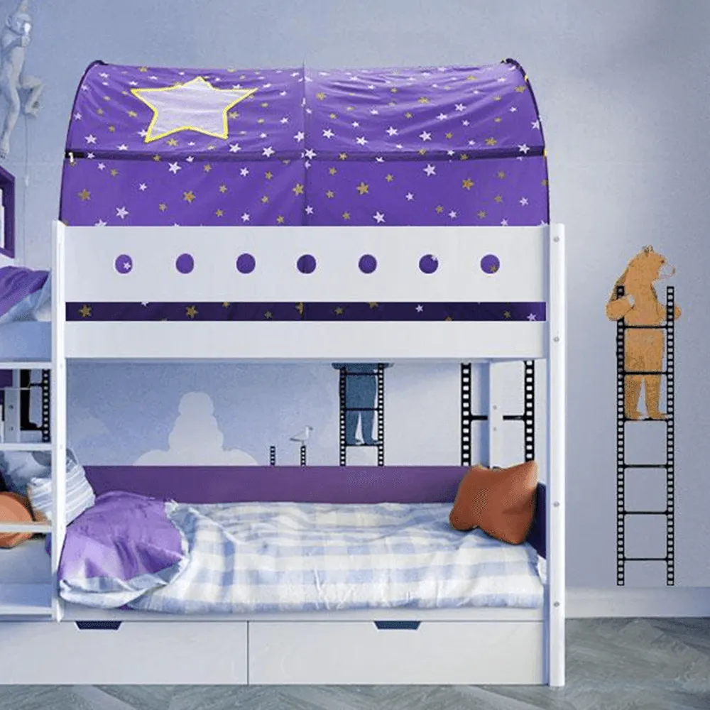 Starry Sky Bed Tent for Kids, Perfect transition from crib to twin bed