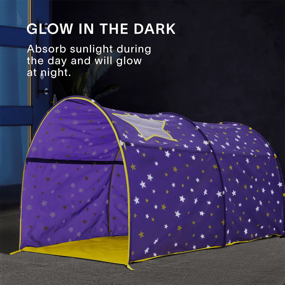 Starry Sky Bed Tent for Kids, Perfect transition from crib to twin bed