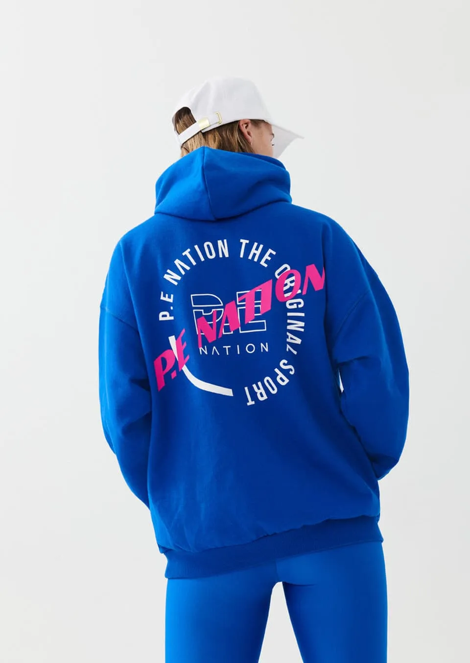 VICTORY HOODIE IN ELECTRIC BLUE