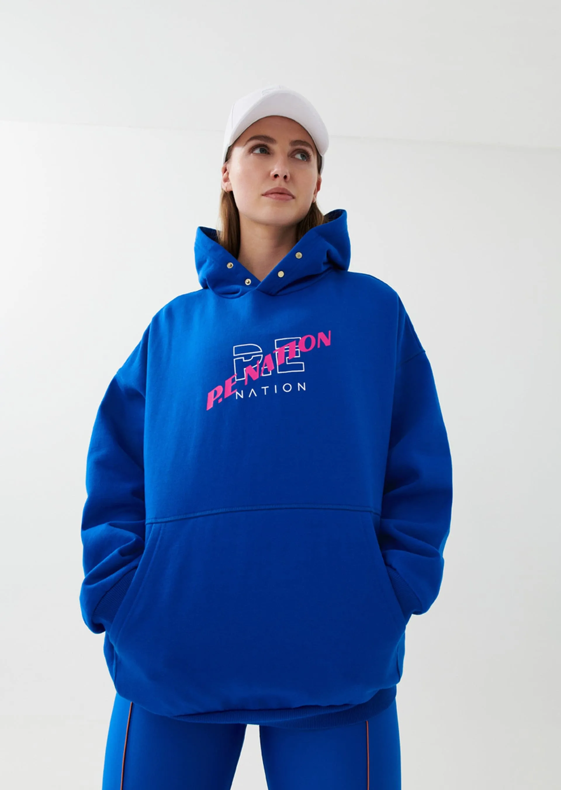 VICTORY HOODIE IN ELECTRIC BLUE