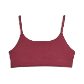 Women's Anytime Bralette - Botanic Red